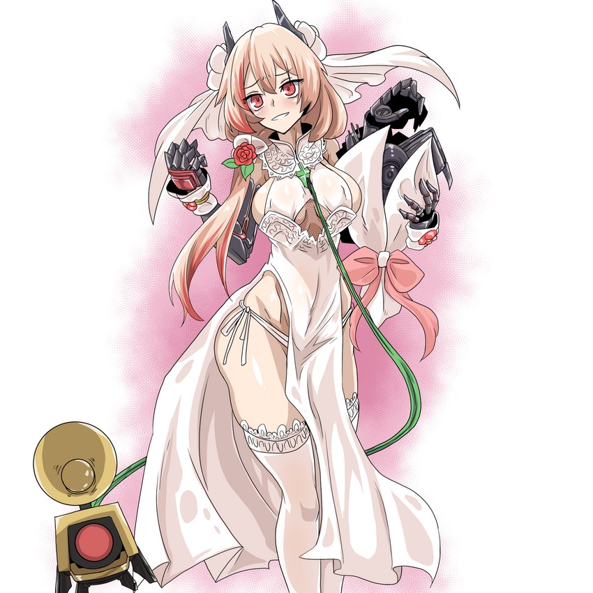 m4 sopmod ii and banana (girls' frontline) drawn by lazy_ant