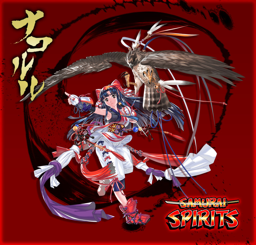 nakoruru and mamahaha (samurai spirits) drawn by clean_x