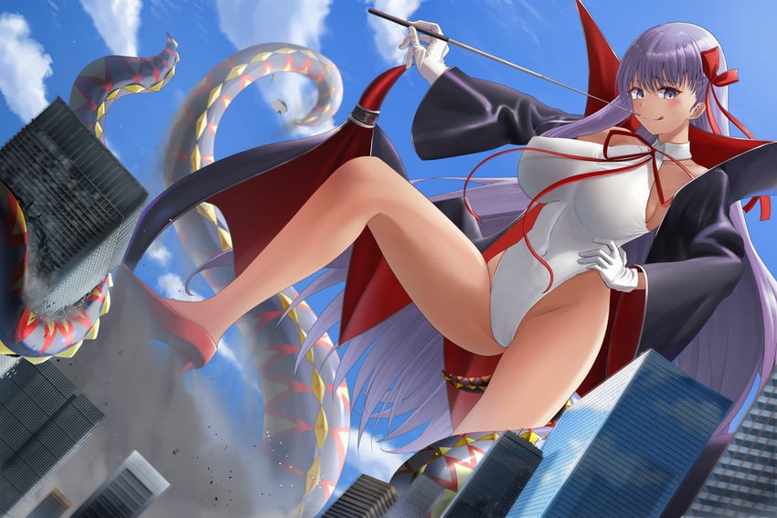 bb (fate and 1 more) drawn by tomoshibi_(fuuzen_no_tomoshibi)