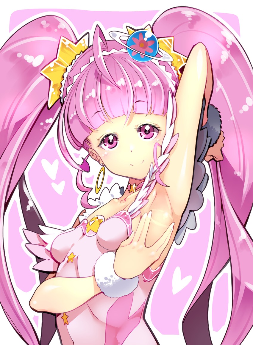 hoshina hikaru and cure star (precure and 1 more) drawn by hamuhamu