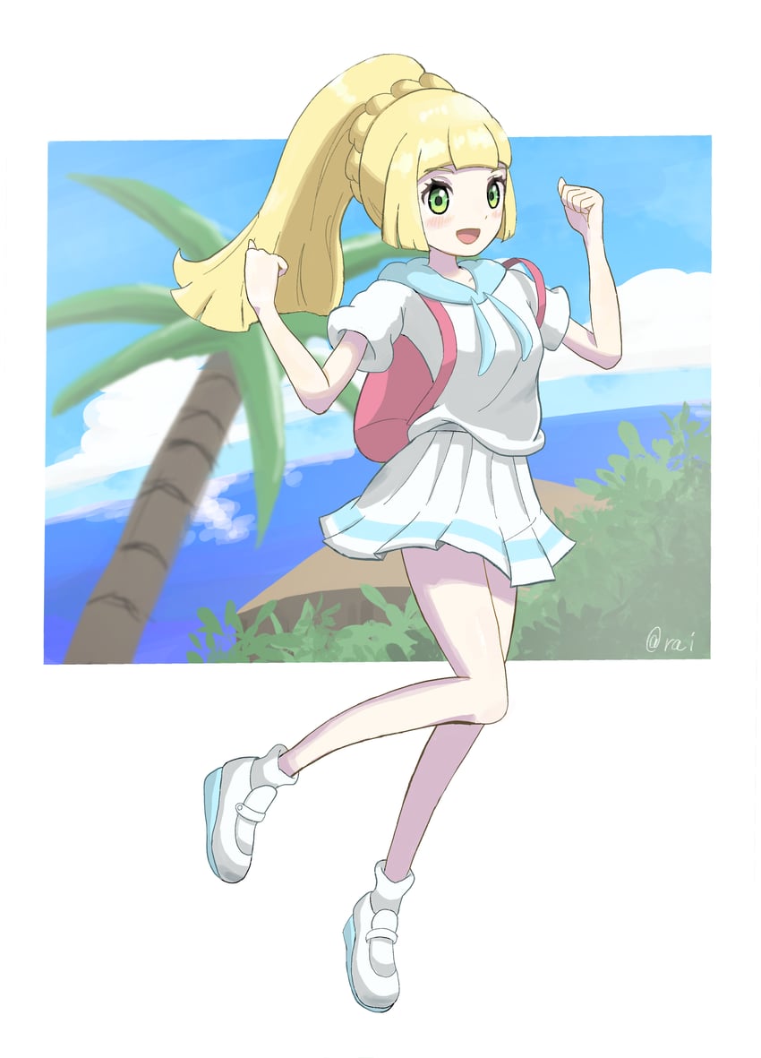 lillie (pokemon and 1 more) drawn by raihal_il