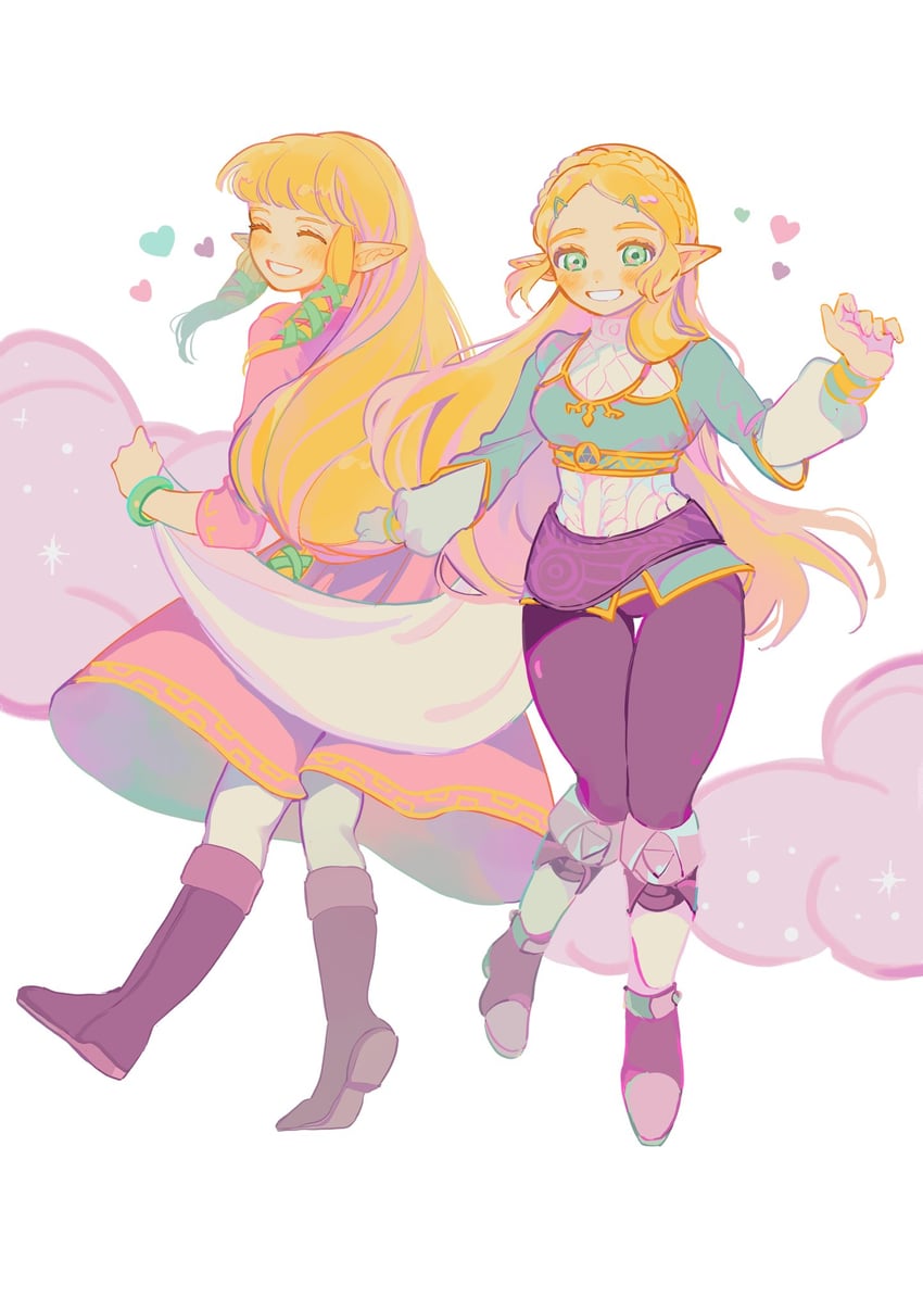 princess zelda (the legend of zelda and 2 more) drawn by turippy