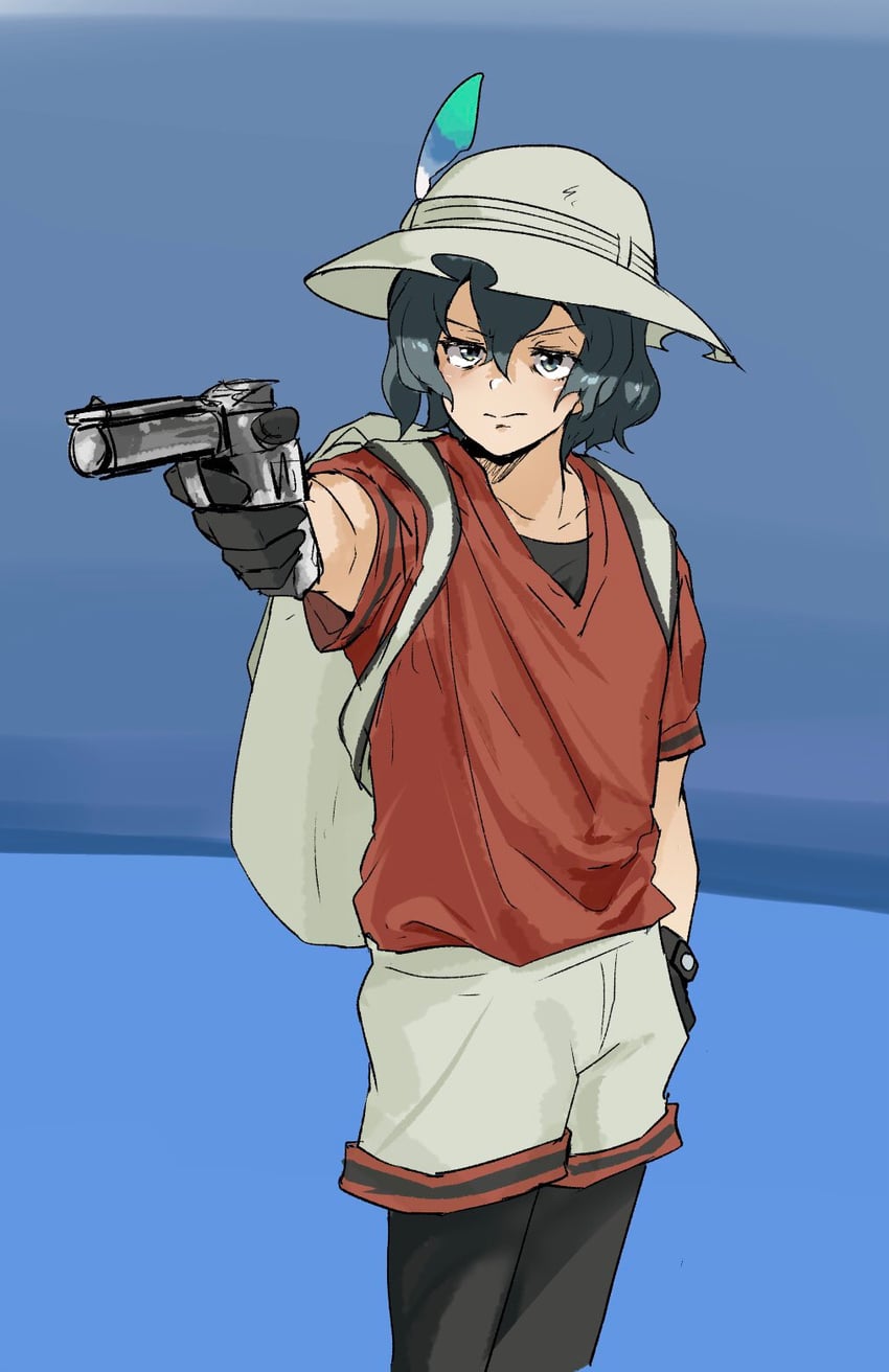 kaban (kemono friends and 2 more) drawn by wifi1981321