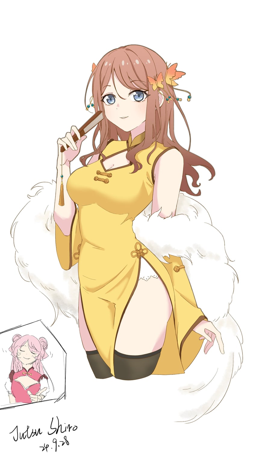 chihaya anon and nagasaki soyo (bang dream! and 1 more) drawn by shinoharsushiro