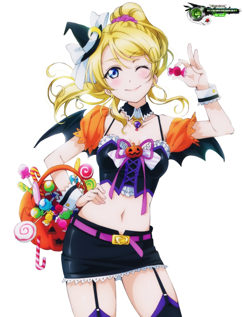 ayase eli (love live! and 2 more) drawn by ors_anime_renders