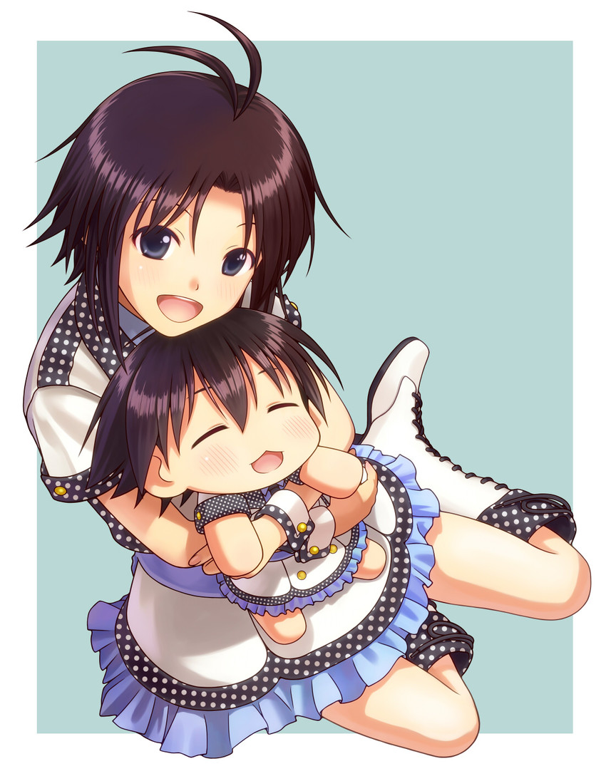 kikuchi makoto and makochii (idolmaster and 1 more) drawn by nekopuchi