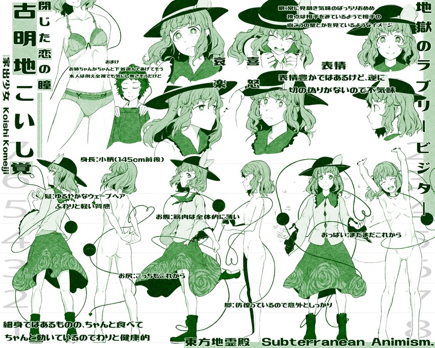 komeiji koishi (touhou and 1 more) drawn by hi_you_(flying_bear)