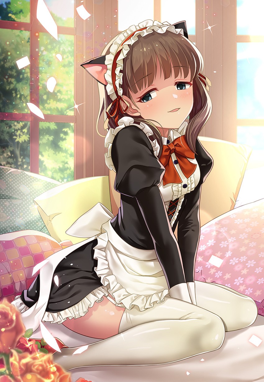 sakuma mayu (idolmaster and 1 more) drawn by mk_(mod0)