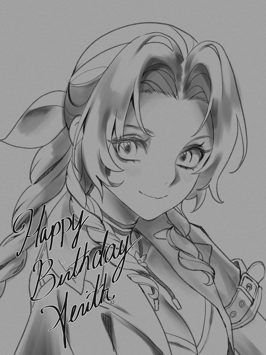 aerith gainsborough (final fantasy and 1 more) drawn by flamieflan