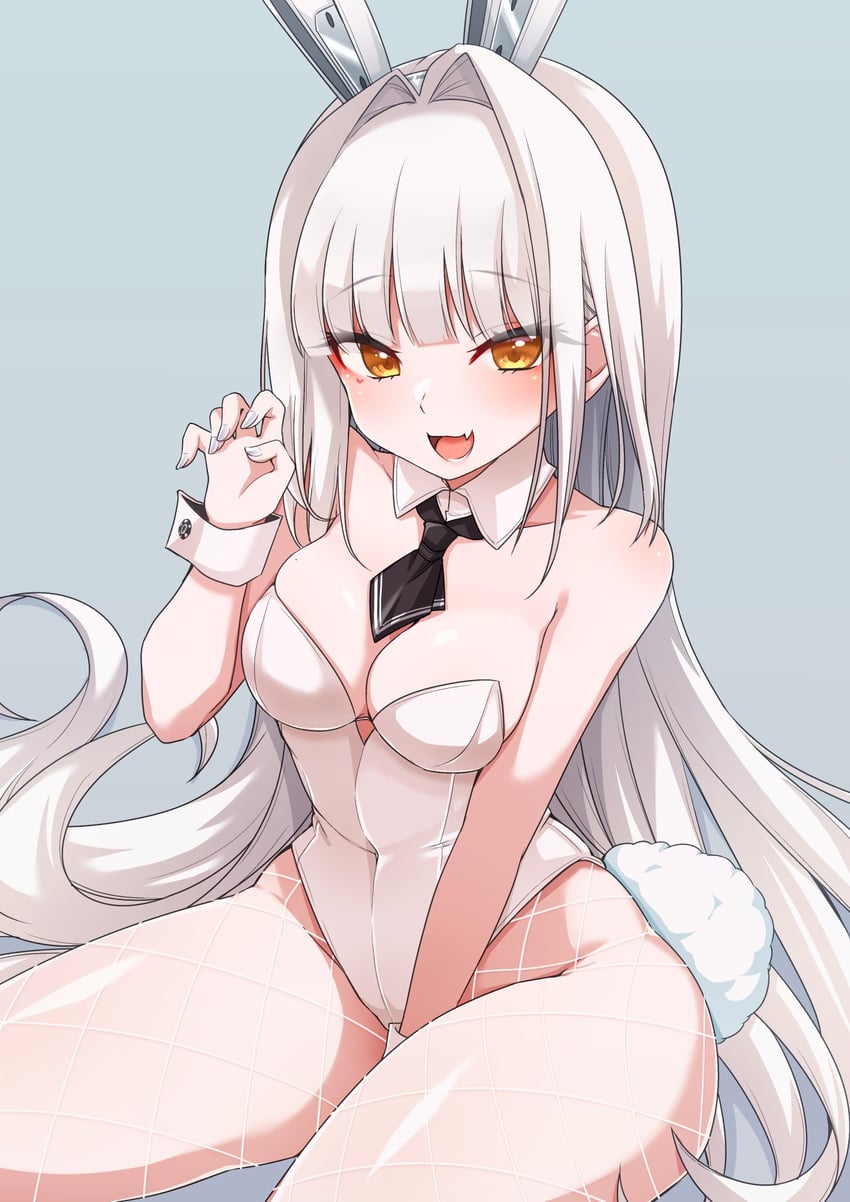 blanc (goddess of victory: nikke) drawn by chiji_komari