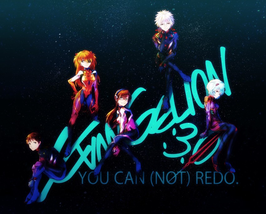 souryuu asuka langley, ayanami rei, ikari shinji, nagisa kaworu, and makinami mari illustrious (neon genesis evangelion and 2 more) drawn by tsuyuxxx