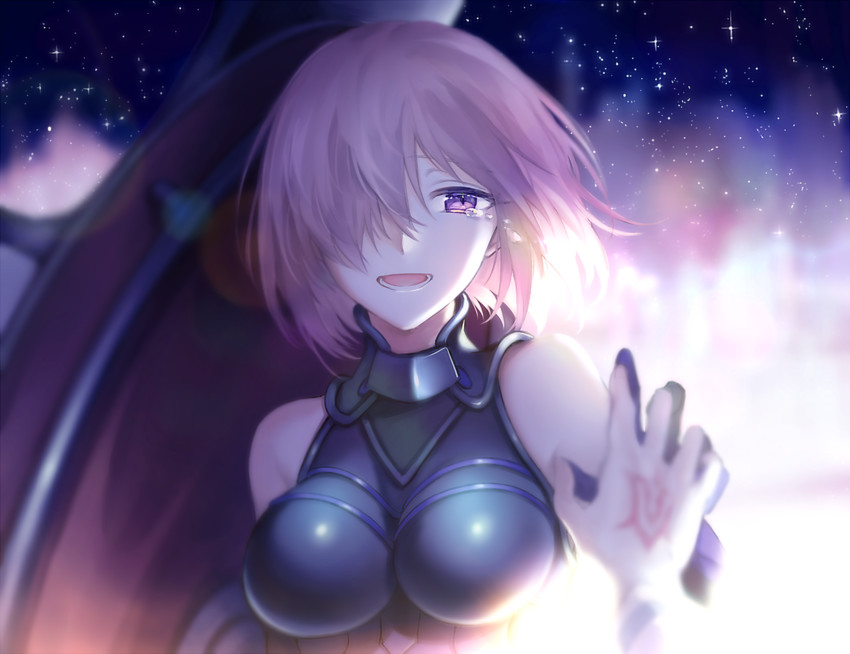 mash kyrielight (fate and 1 more) drawn by wowishi