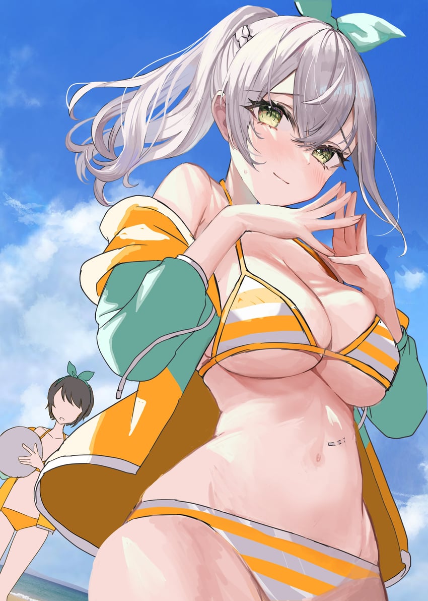 oozora subaru and shirogane noel (hololive) drawn by rum_raisin_(chihiromakita19)