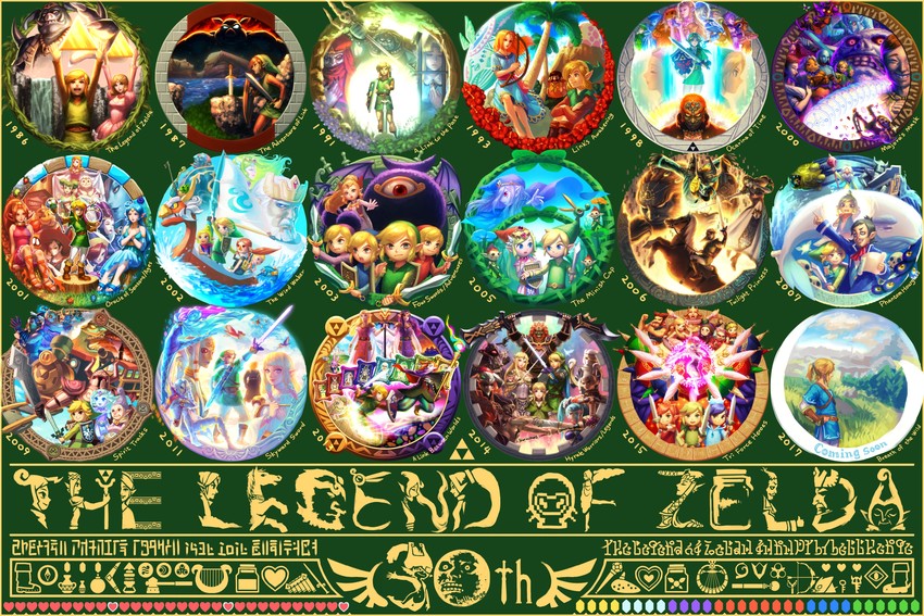 link, princess zelda, midna, toon link, ganondorf, and 92 more (the legend of zelda and 18 more) drawn by bellhenge
