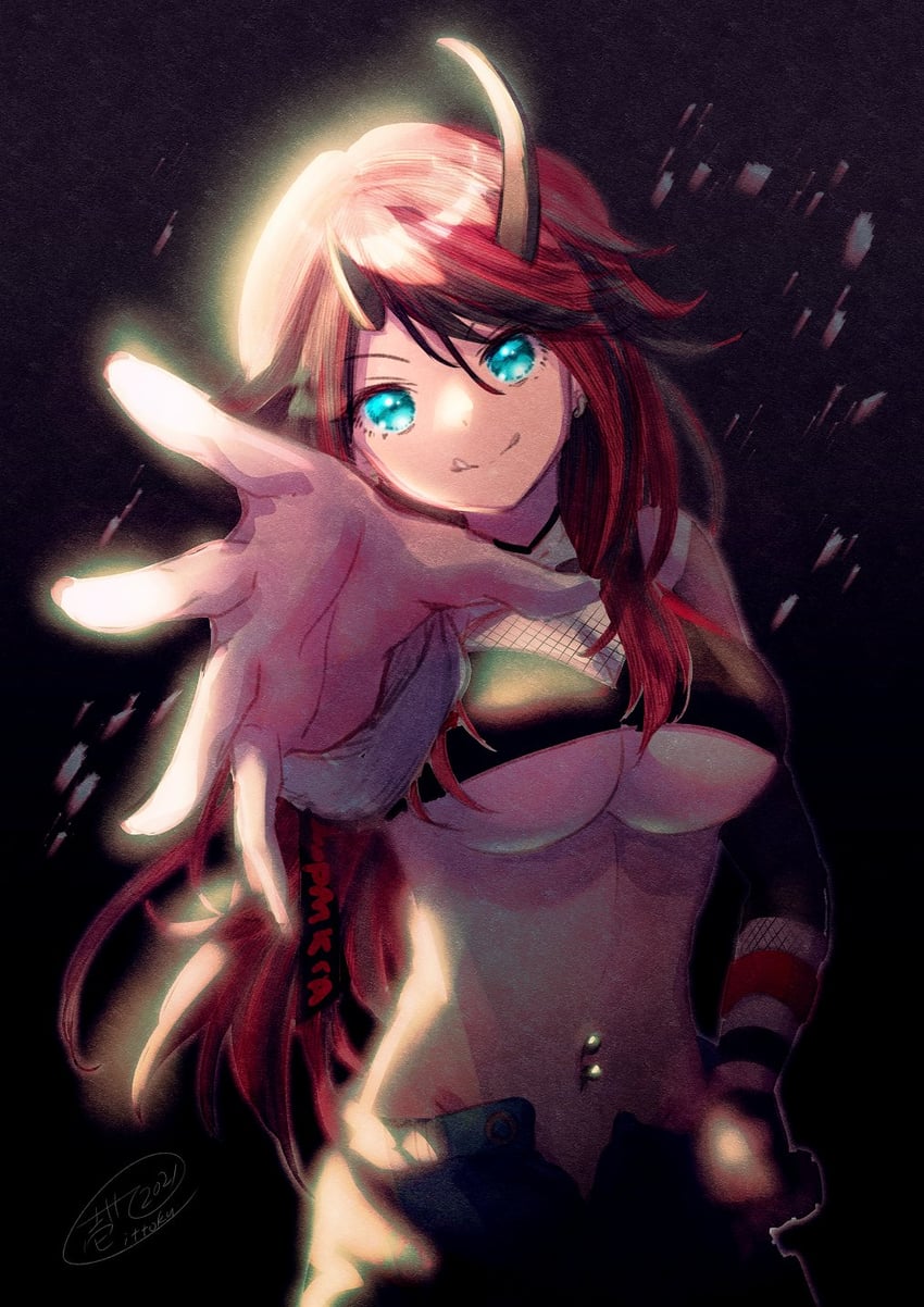 ryugasaki rene (nanashi inc. and 1 more) drawn by ittokyu