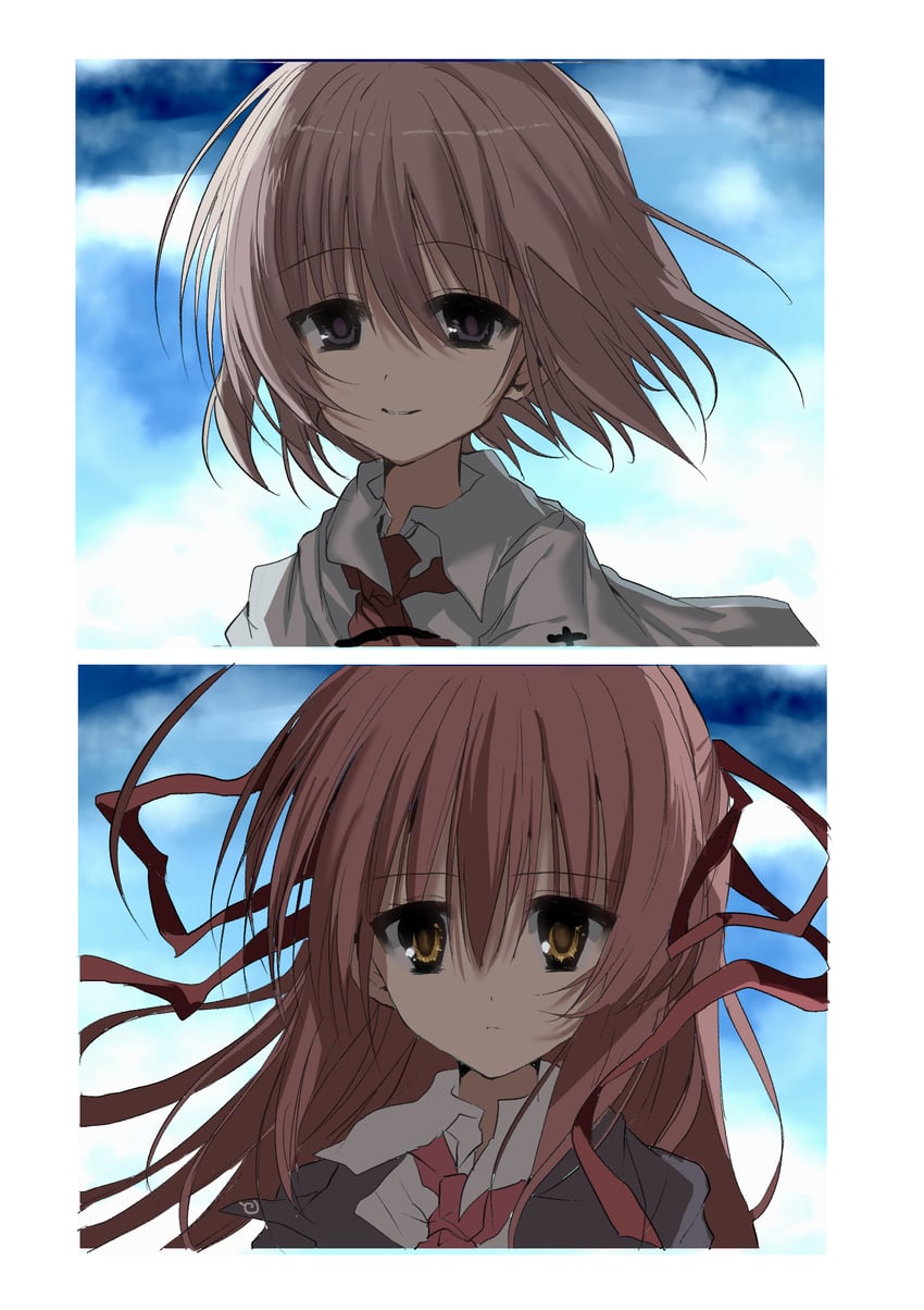 otonashi ayana and misakura rin (subarashiki hibi and 1 more) drawn by kasukasugom1