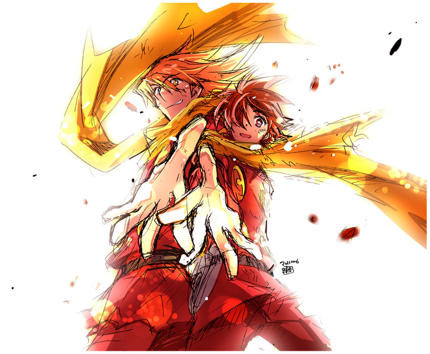shimamura joe and jet link (cyborg 009) drawn by seta_hinako