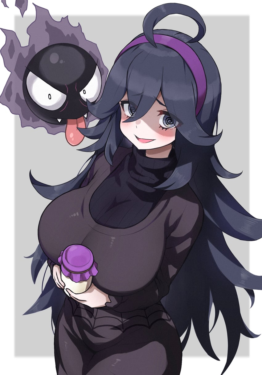 hex maniac and gastly (pokemon and 1 more) drawn by nagyiiie