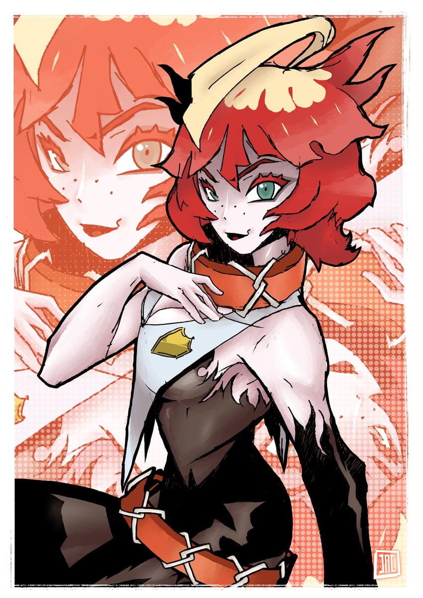 mela (pokemon and 1 more) drawn by after_clark