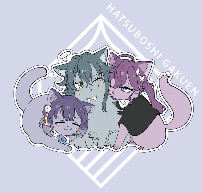 tsukimura temari, hataya misuzu, and kaya rinha (idolmaster and 1 more) drawn by millcookie_pro