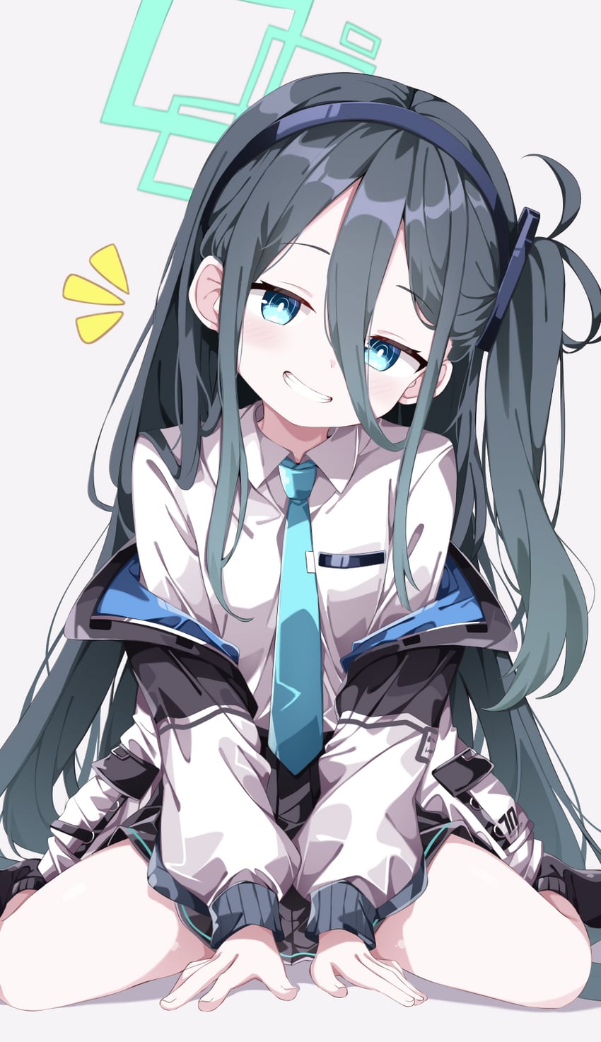 aris (blue archive) drawn by sabana