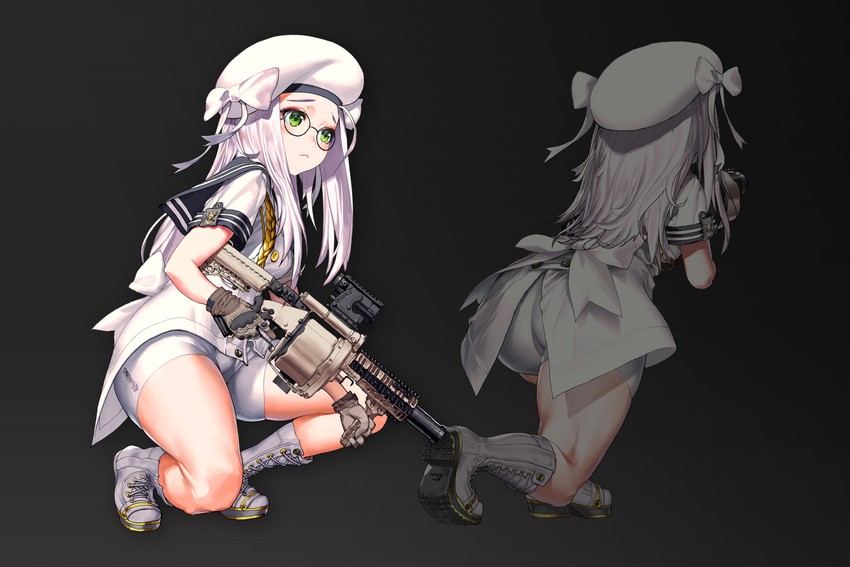 neon (goddess of victory: nikke) drawn by kim_hyung_tae