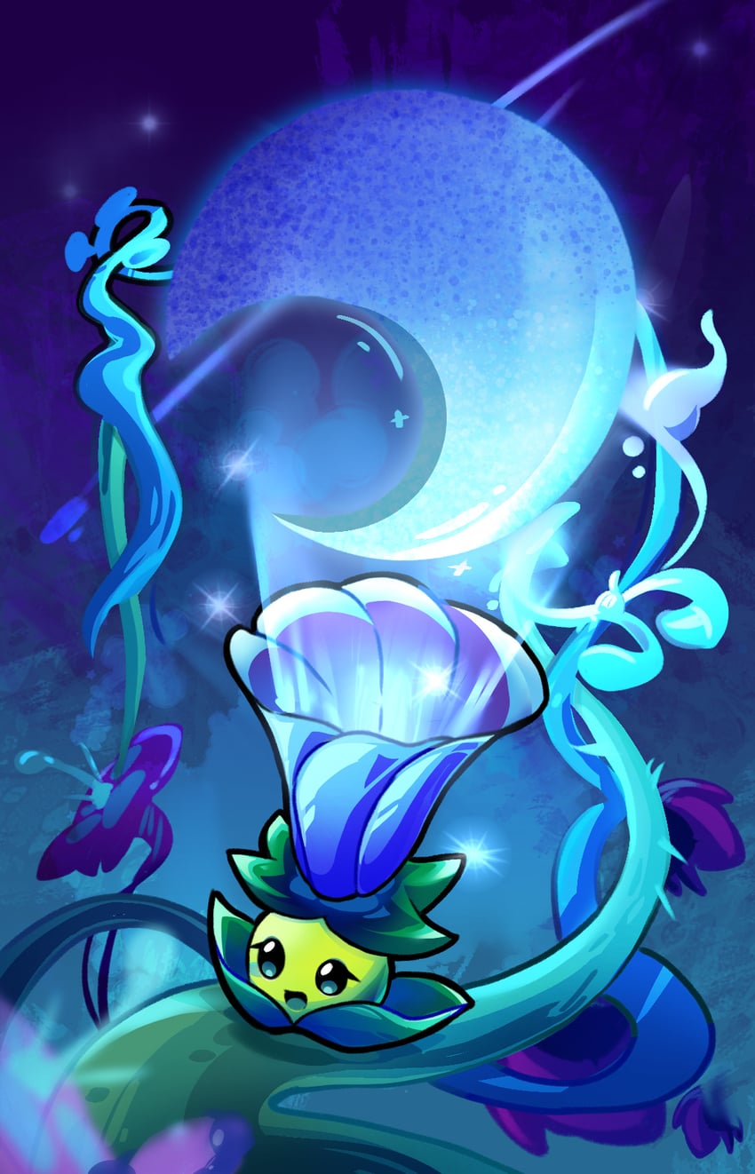 moonflower (plants vs. zombies and 1 more) drawn by shenmeshihou