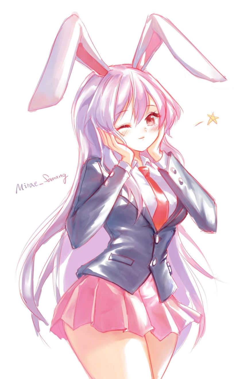 reisen udongein inaba (touhou) drawn by rhea_(156latte)