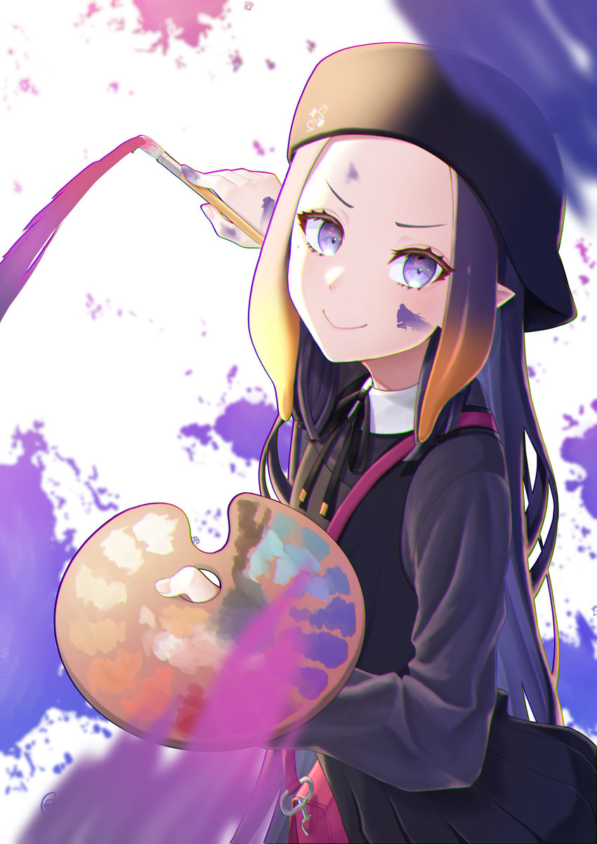 ninomae ina'nis, takodachi, bloop, bubba, death-sensei, and 1 more (hololive and 1 more) drawn by aboreen