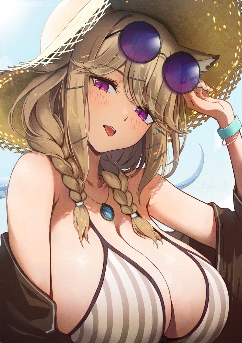 utage (arknights) drawn by okashira2ki