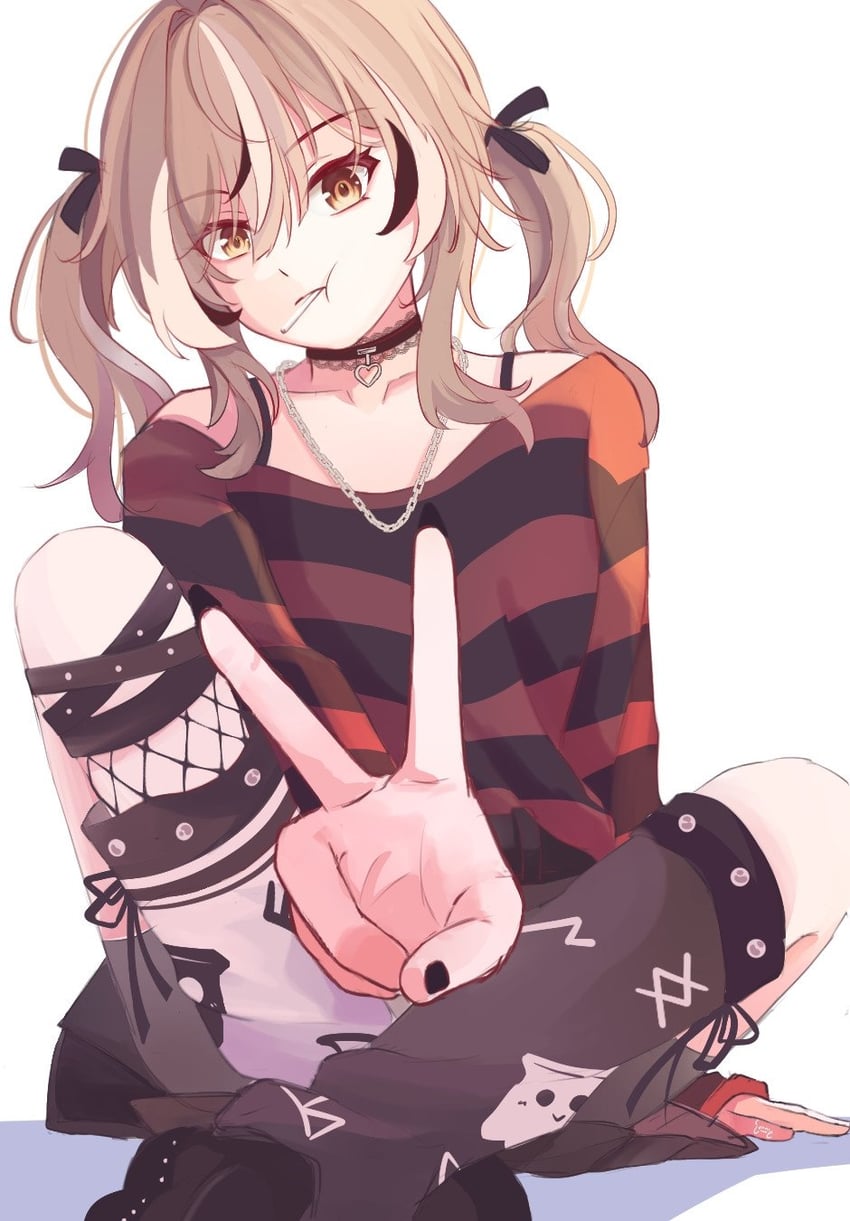 nanashi mumei (hololive and 1 more) drawn by iennie