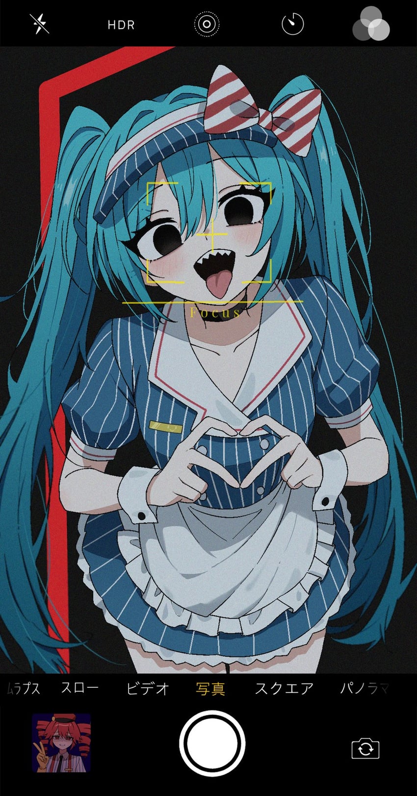 hatsune miku and kasane teto (vocaloid and 2 more) drawn by beautifulremi