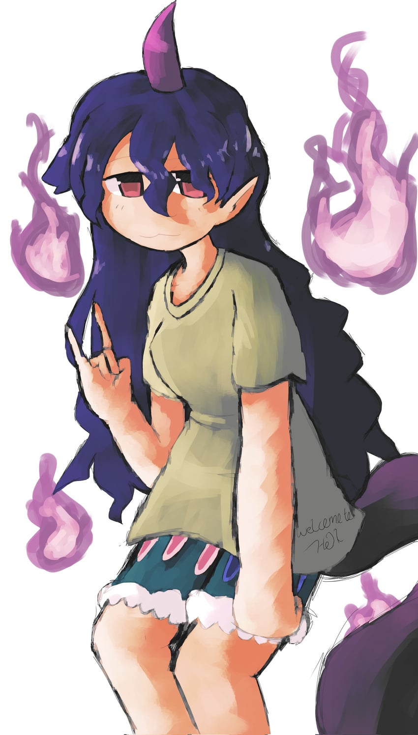 tenkajin chiyari (touhou and 1 more) drawn by iesonatana