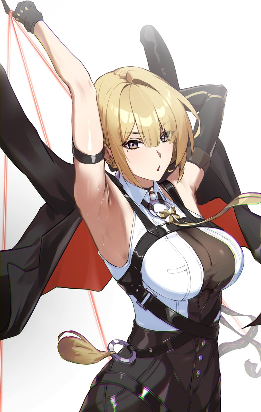 evelyn chevalier (zenless zone zero) drawn by yoruta_(yossy_puyo_holo)