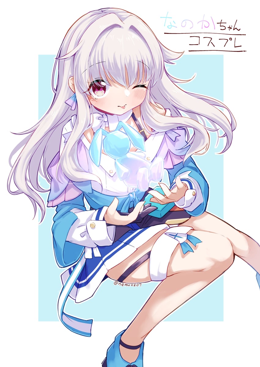 march 7th and clara (honkai and 1 more) drawn by nemu7777