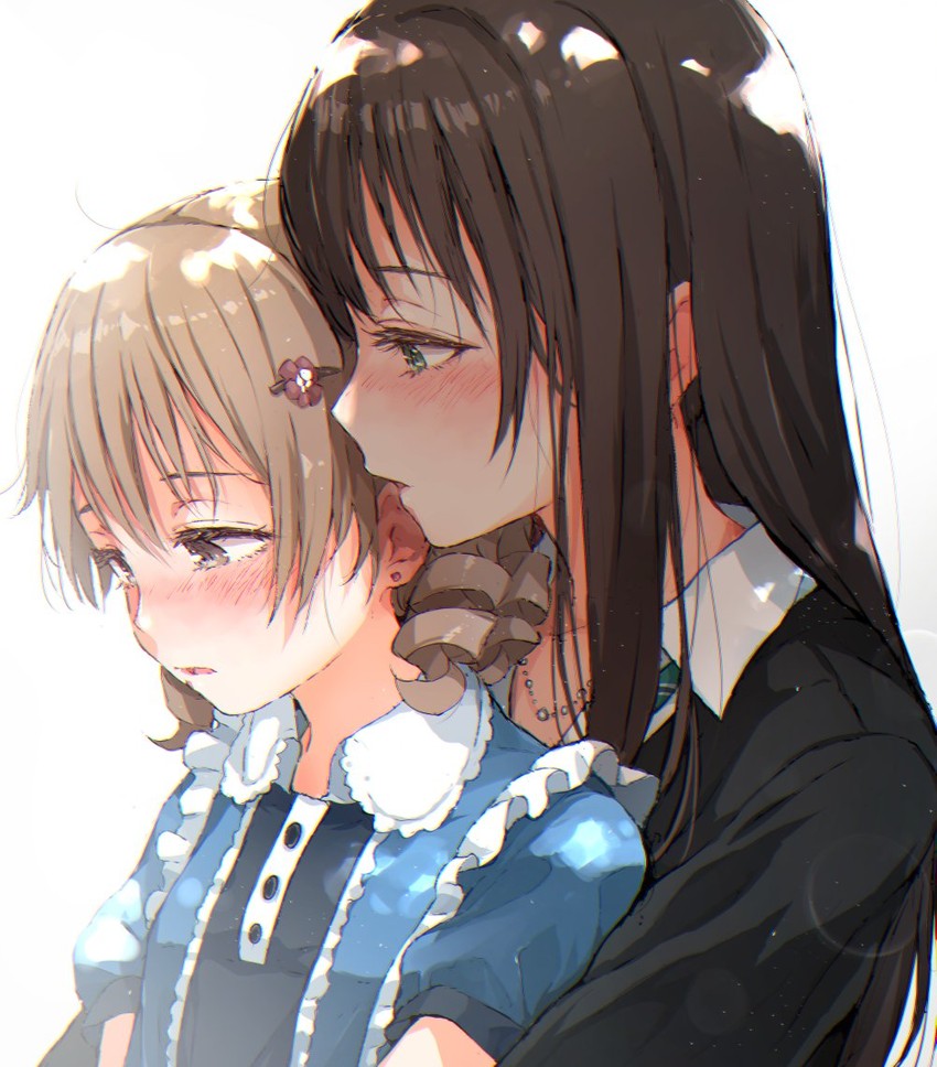 shibuya rin and morikubo nono (idolmaster and 1 more) drawn by gomennasai
