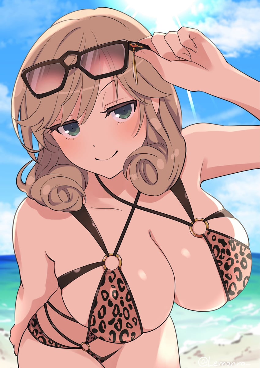 haruka (senran kagura and 1 more) drawn by lemonrou