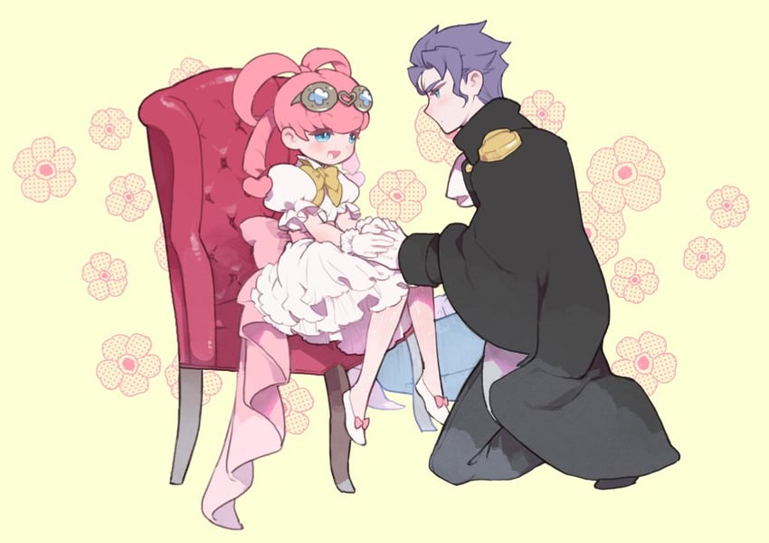 barok van zieks and iris wilson (ace attorney and 1 more) drawn by noi350