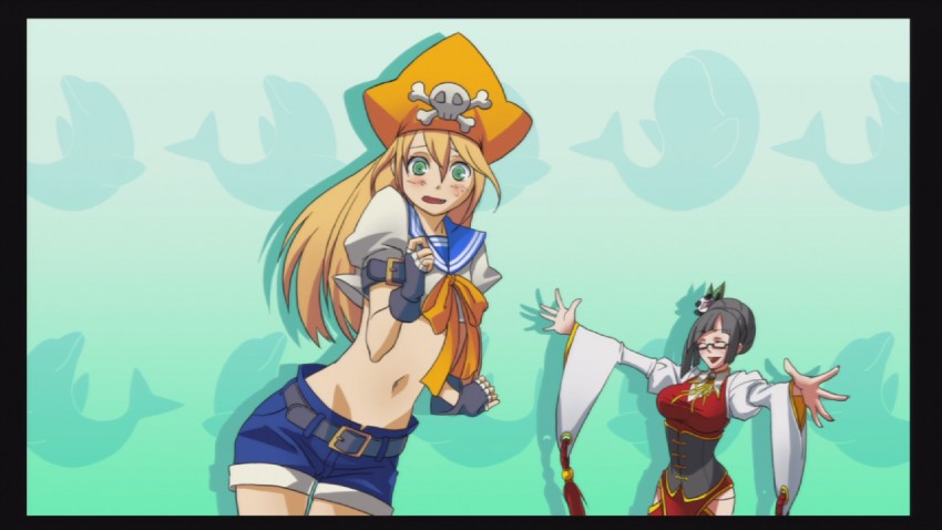 noel vermillion, litchi faye ling, and lao jiu (guilty gear and 2 more)