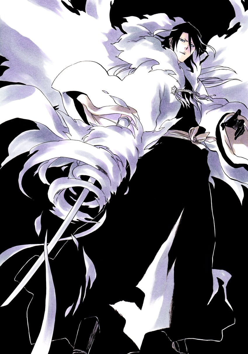 kuchiki byakuya (bleach and 1 more) drawn by ken'ichi_(ken1ro_u)