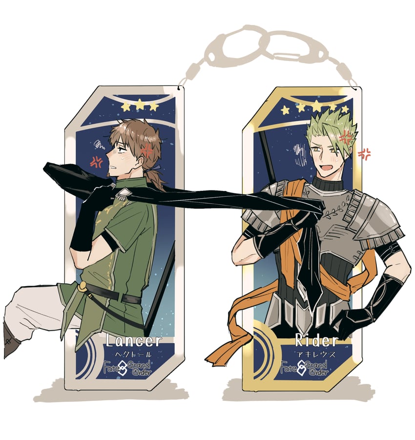 achilles and hector (fate and 1 more) drawn by itokon300