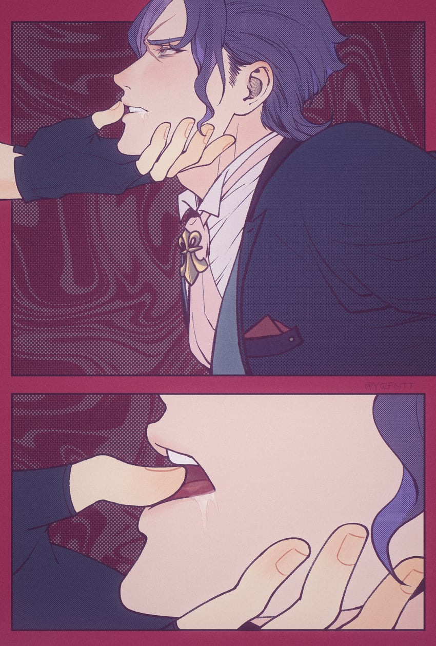 barok van zieks and herlock sholmes (ace attorney and 1 more) drawn by kaze_(yznyttdgs)