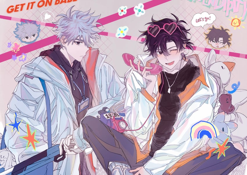 cheng xiaoshi and lu guang (shiguang dailiren) drawn by kouhai99153