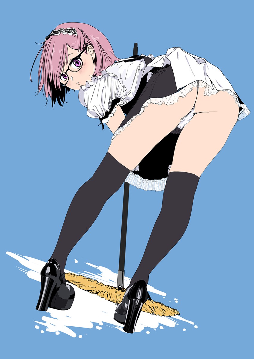 mash kyrielight (fate and 1 more) drawn by hami_dmg