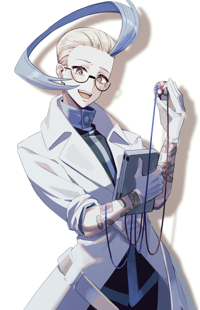 colress (pokemon and 1 more) drawn by edo-sama