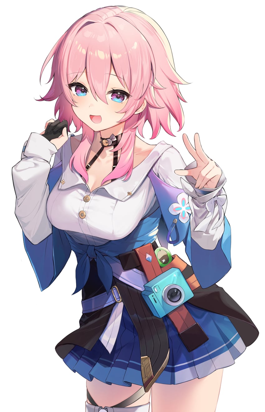 march 7th (honkai and 1 more) drawn by susisanta0707