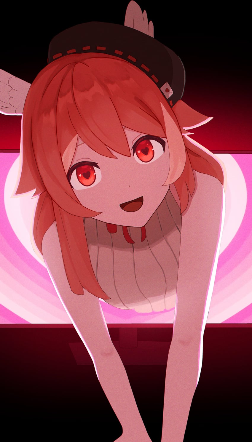 pillowdear (indie virtual youtuber) drawn by underscore_ink