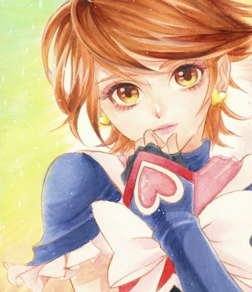 misumi nagisa and cure black (precure and 1 more) drawn by cureleche