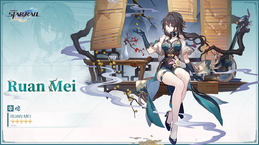 ruan mei (honkai and 1 more)