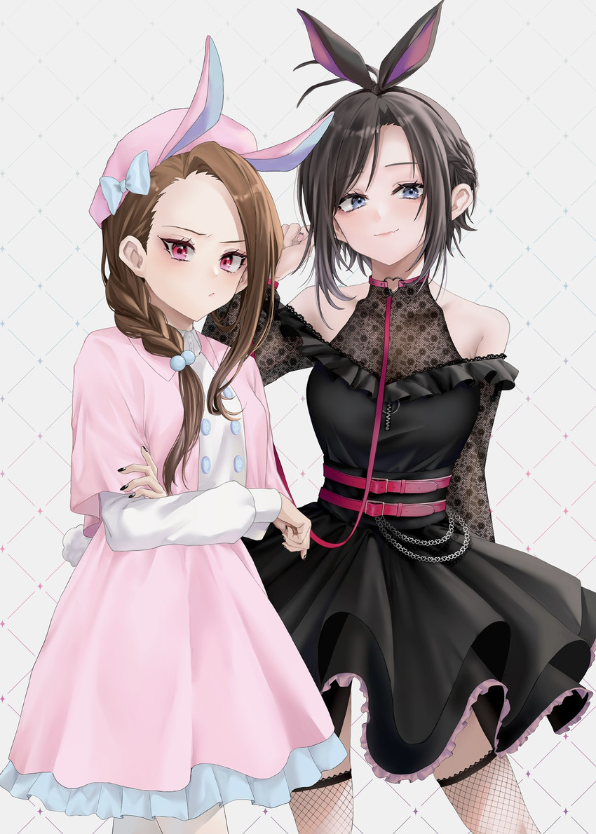 kikuchi makoto and minase iori (idolmaster) drawn by powerful_sangyou_haikibutsu
